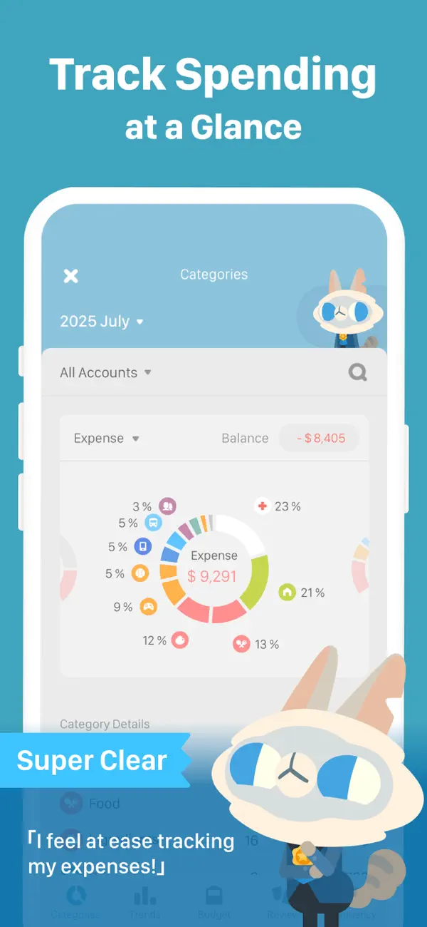 Fortune City: Expense Tracker screenshot 4
