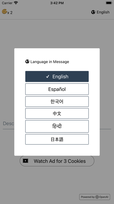 Fortune Cookie AI screenshot 4