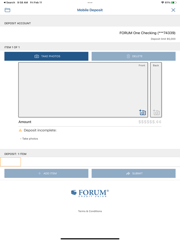 FORUM Credit Union screenshot 6