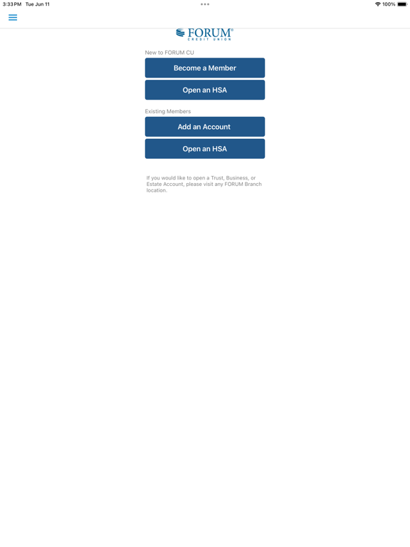 FORUM Credit Union screenshot 1