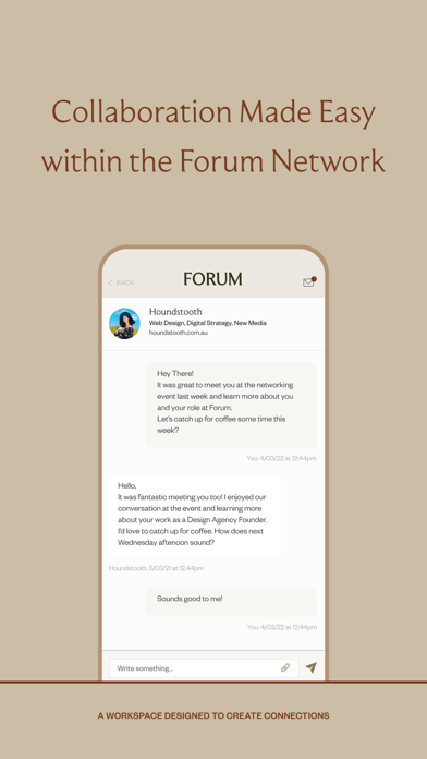 Forum Workspace screenshot 2