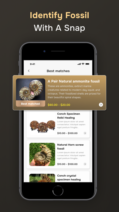 Fossil Identifier screenshot 3