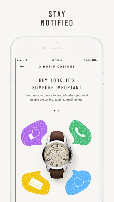 Fossil Q Legacy screenshot 2