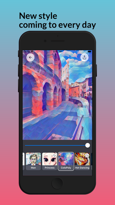 Fotorist - art creation screenshot 1