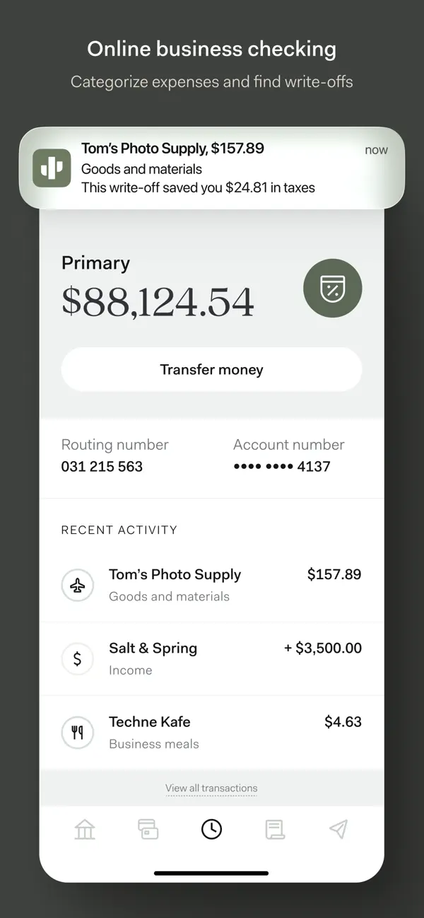 Found: Business Banking screenshot 4