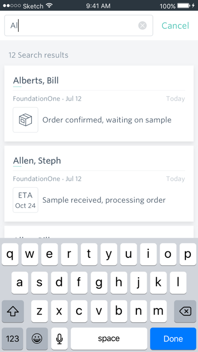 Foundation Medicine screenshot 2
