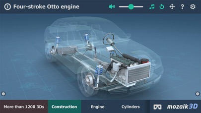 Four-stroke Otto engine 3D screenshot 4