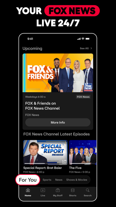 FOX One: Live News, Sports, TV screenshot 6