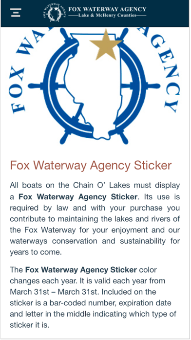 Fox Waterway Agency screenshot 3