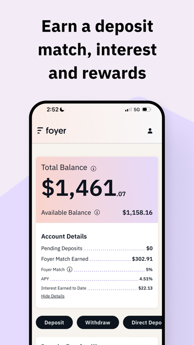 Foyer Home Savings screenshot 2