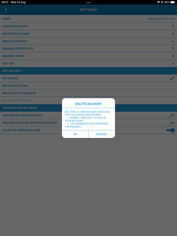 FPT-CA MPKI screenshot 3