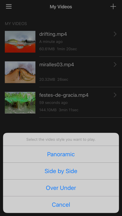 Fr33VRPlayer screenshot 2