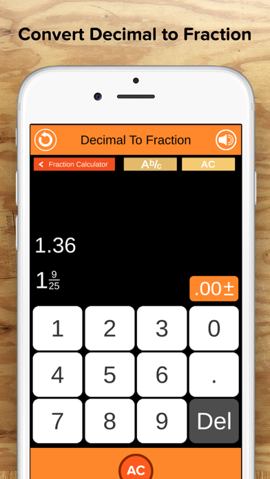 Fraction Calculator + Decimals screenshot 2