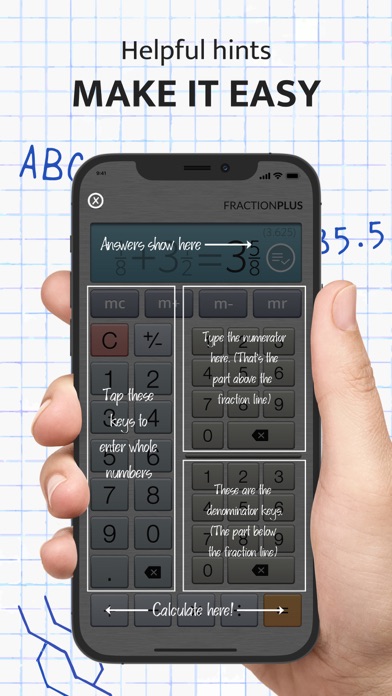 Fraction Calculator PRO #1 screenshot 1