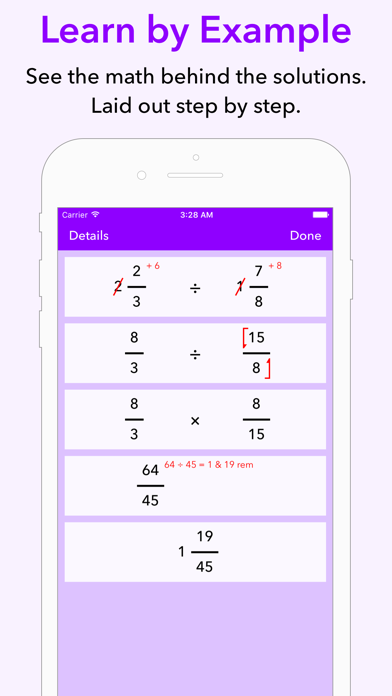 Fraction Help screenshot 3