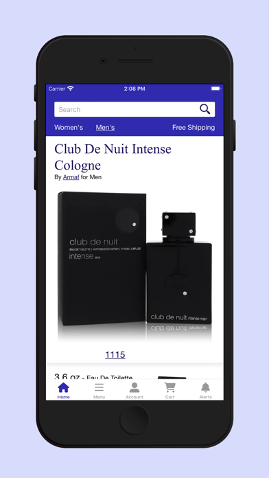 FragranceX.com screenshot 2