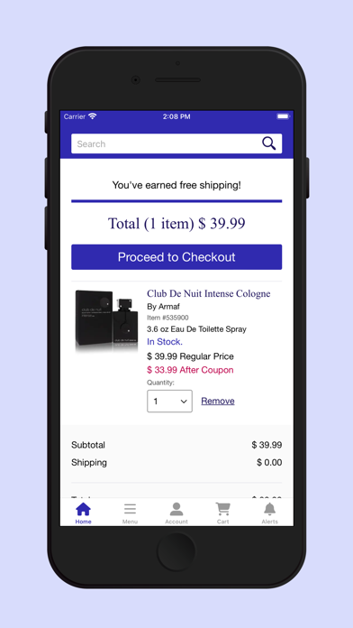 FragranceX.com screenshot 1