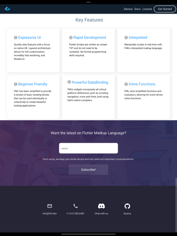 Framework Markup Language screenshot 9