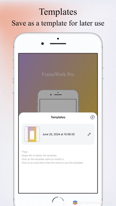 FrameWork Pro - Screenshot screenshot 2