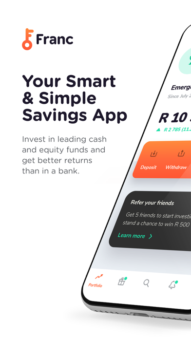 Franc Investment App screenshot 7