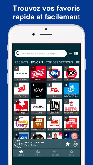 France Radio: Online, FM et AM screenshot 2
