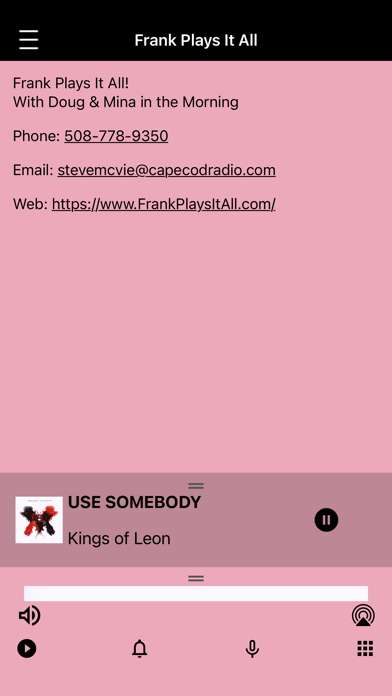 Frank-FM Cape Cod screenshot 2