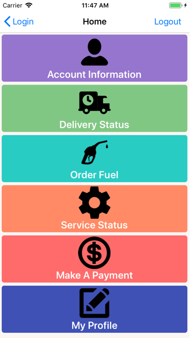 Frank Lamparelli Fuels screenshot 1