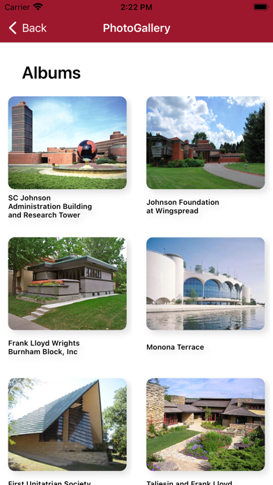 Frank Lloyd Wright Trail screenshot 1