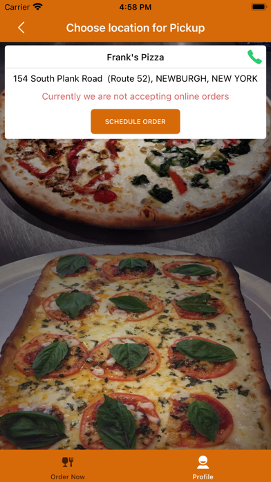 Frank's Pizza Newburgh screenshot 5