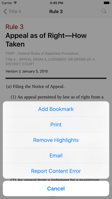 FRAP by LawStack screenshot 3