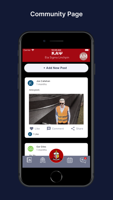 Fraternity App screenshot 4