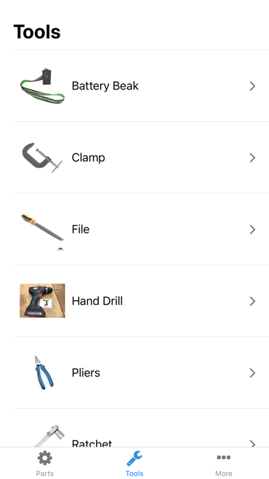 FRC Parts and Tools Guide screenshot 2