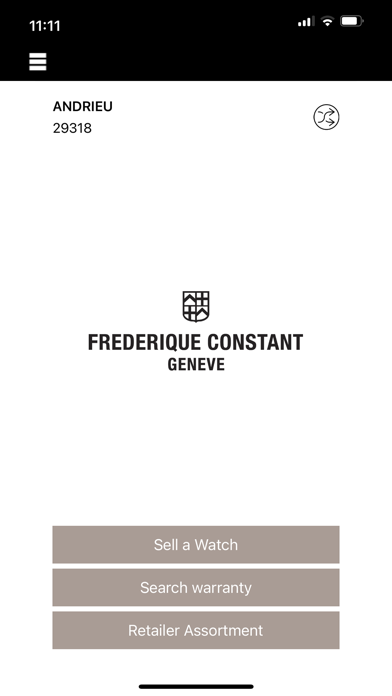 Frederique Constant eWarranty screenshot 2