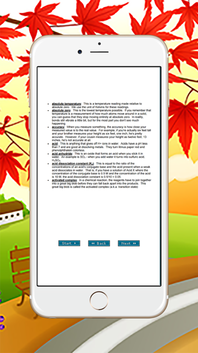 Free Basic Chemistry Vocabulary screenshot 1
