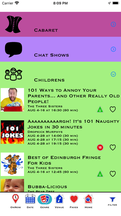 Free Edinburgh Fringe Festival screenshot 2