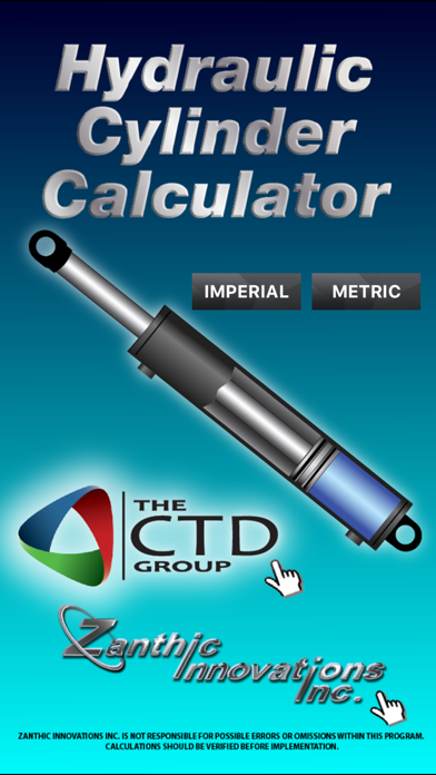 Free Hydraulic Cylinder Calculator screenshot 3