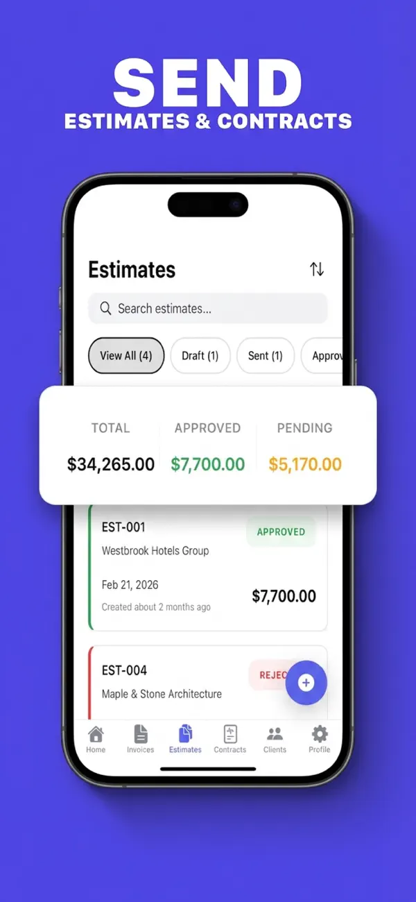 Free Invoice maker & Estimate screenshot 3