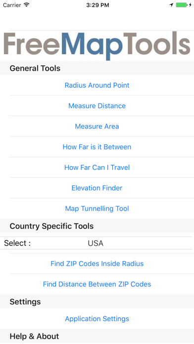 Free Map Tools screenshot 1