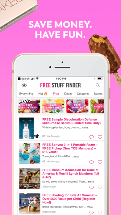 Free Stuff Finder - Save Money screenshot 1