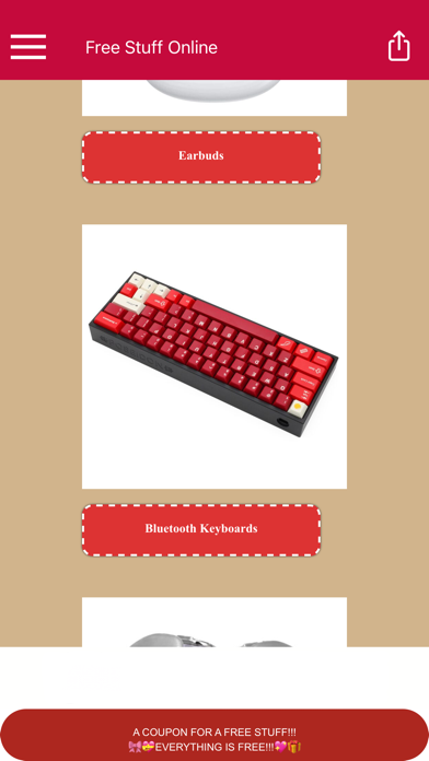 Free Stuff Online - Official screenshot 1