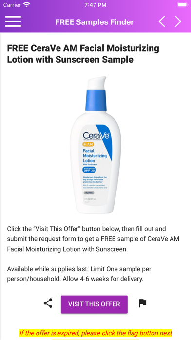 FREE Stuff, Samples & Freebies screenshot 1