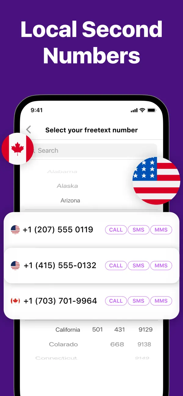 Free Text - 2nd Line & Message screenshot 4