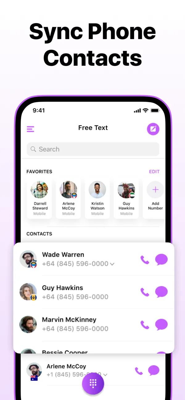Free Text - 2nd Line & Message screenshot 1