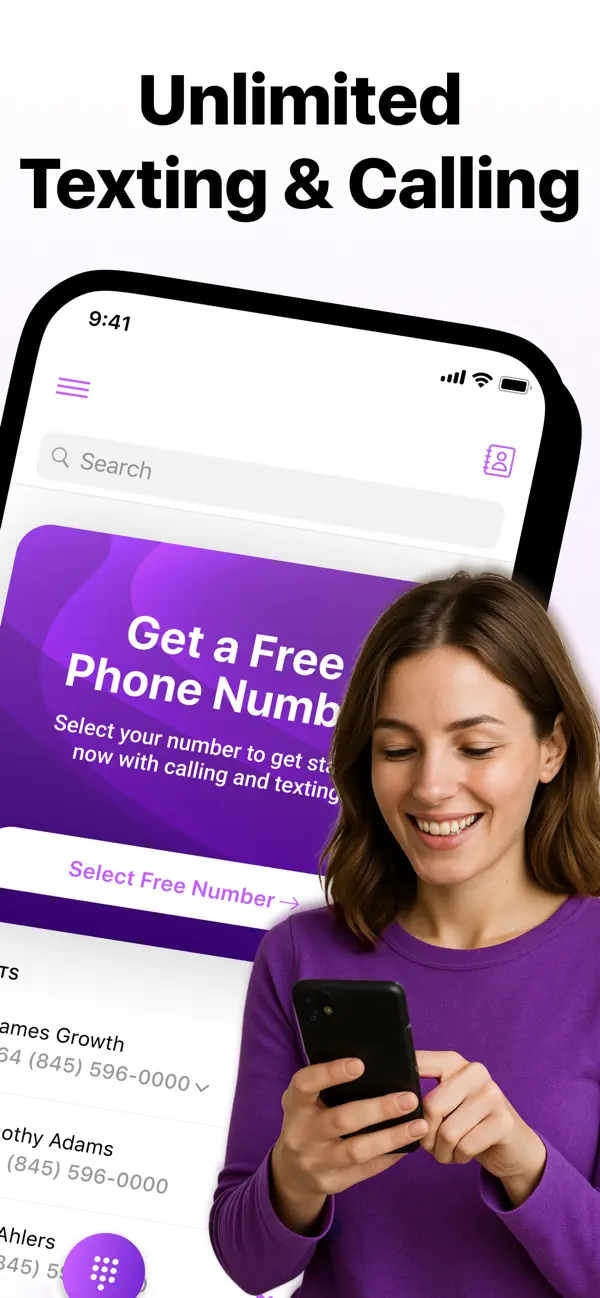 Free Text - 2nd Line & Message screenshot 5