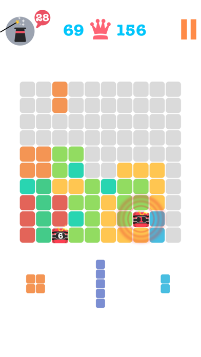 Free to Fit: Color block puzzle logic stack dots screenshot 3
