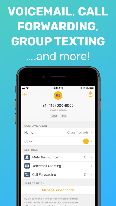 Free Tone - Calling & Texting screenshot 2