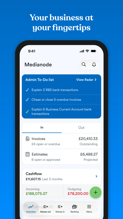 FreeAgent Mobile Accounting screenshot 8