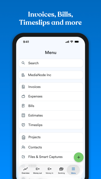 FreeAgent Mobile Accounting screenshot 2