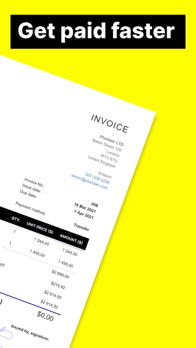 Freebie Invoice Maker screenshot 5