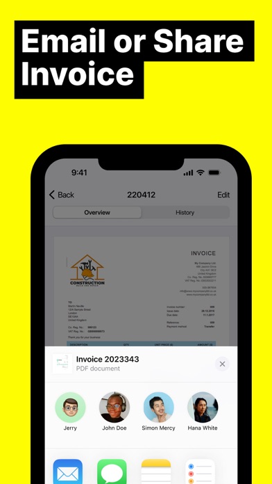 Freebie Invoice Maker screenshot 2
